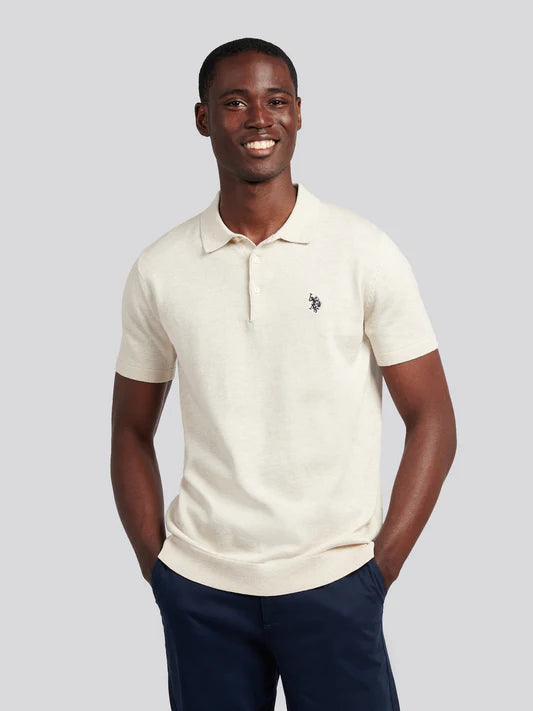 White polo shirt